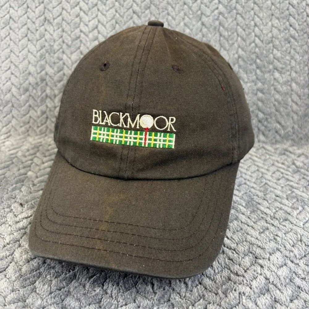 Pukka Blackmoor Golf Club Myrtle Beach Hat Adjustable Baseball Cap Black